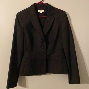 Ann Taylor Suit Pants and Jacket both Ann cut size 8, pinstripe pants suit.